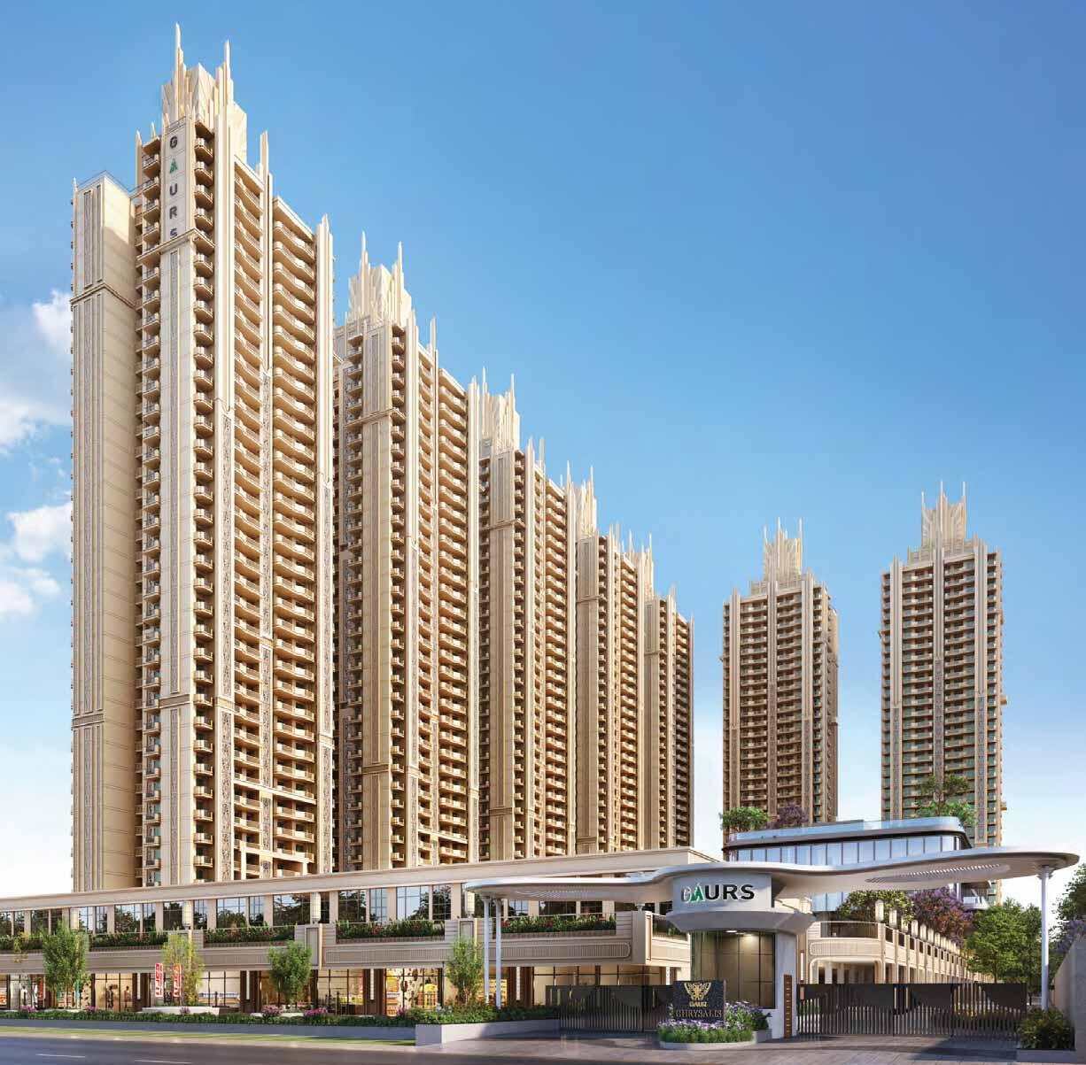 Modern Living – Gaur Chrysalis Greater Noida